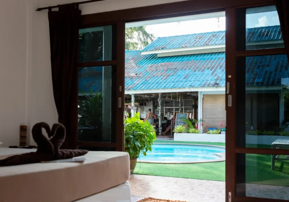 Pool View Double Room at Tiki Beach Koh Phangan