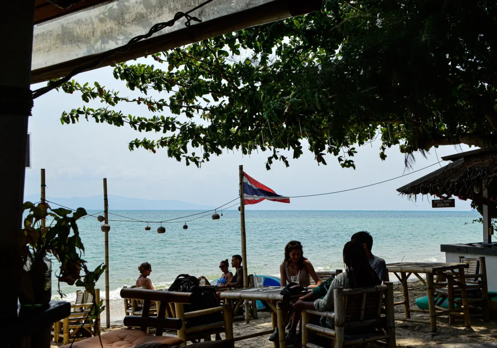 Beach restaurant